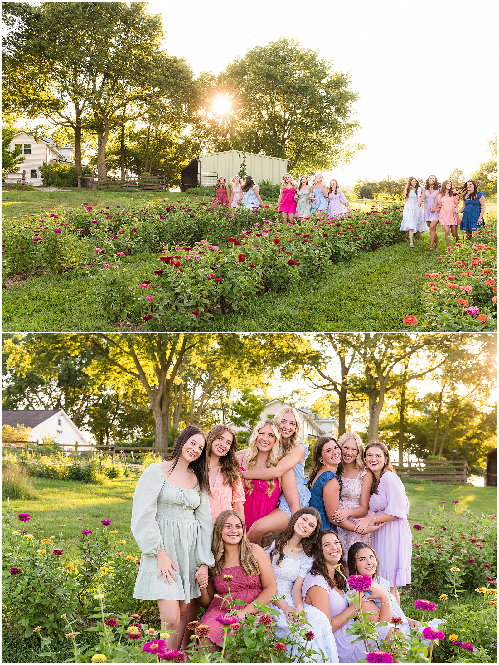 Mod Squad 2025: Proclamation Flowers Shoot – Sarah Jane Photography is a high school senior photographer serving Bourbonnais & Chicagoland.