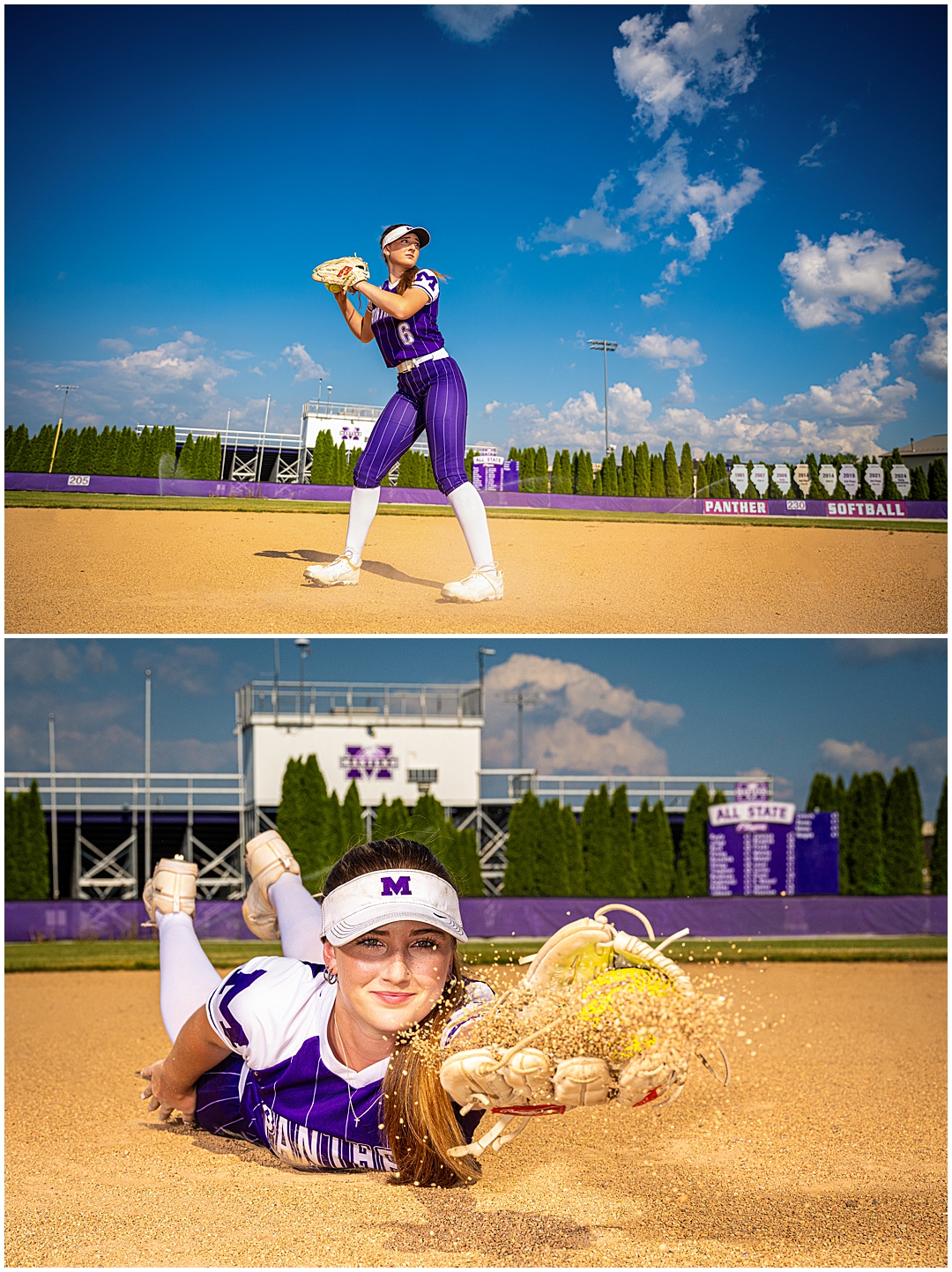 Mod Squad 2026: Just Do It Sportrait Photos – Sarah Jane Photography is a high school senior photographer serving Bourbonnais & Chicagoland.