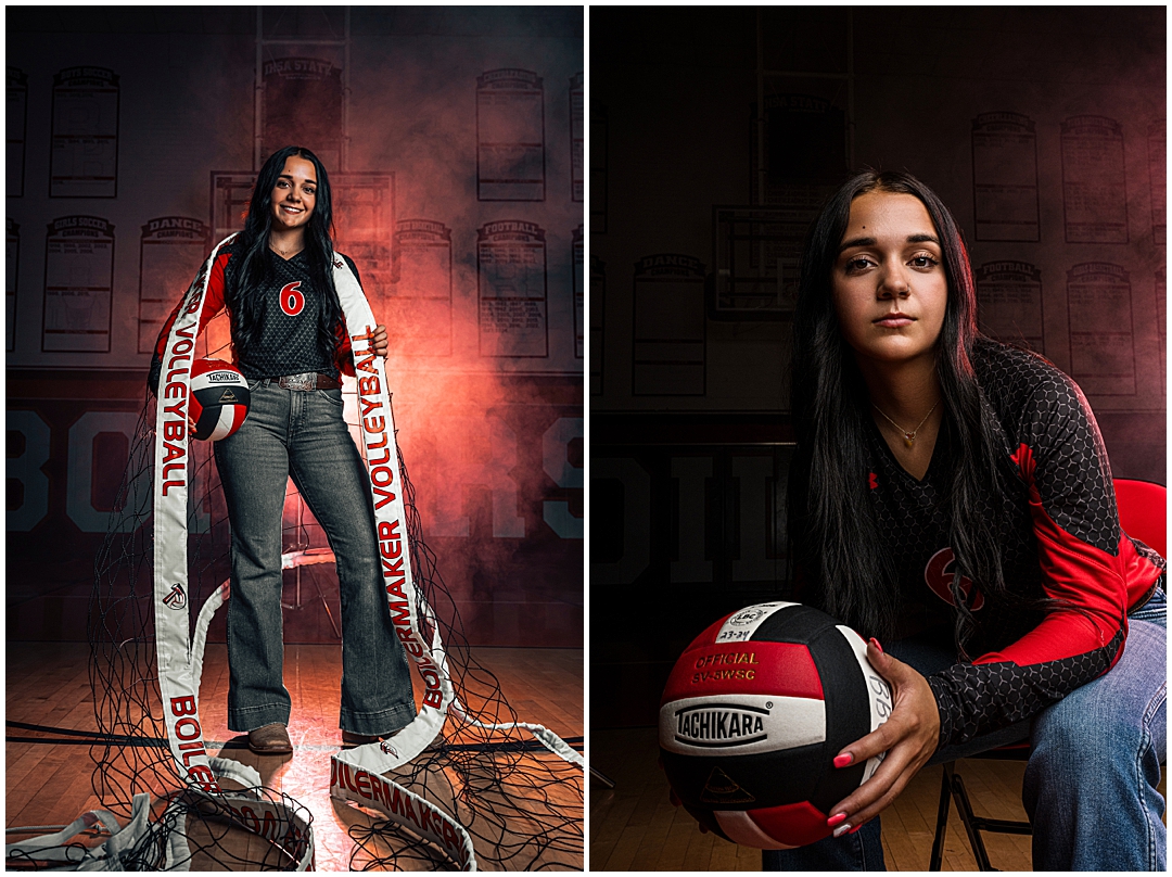 Mod Squad 2026: Just Do It Sportrait Photos – Sarah Jane Photography is a high school senior photographer serving Bourbonnais & Chicagoland.