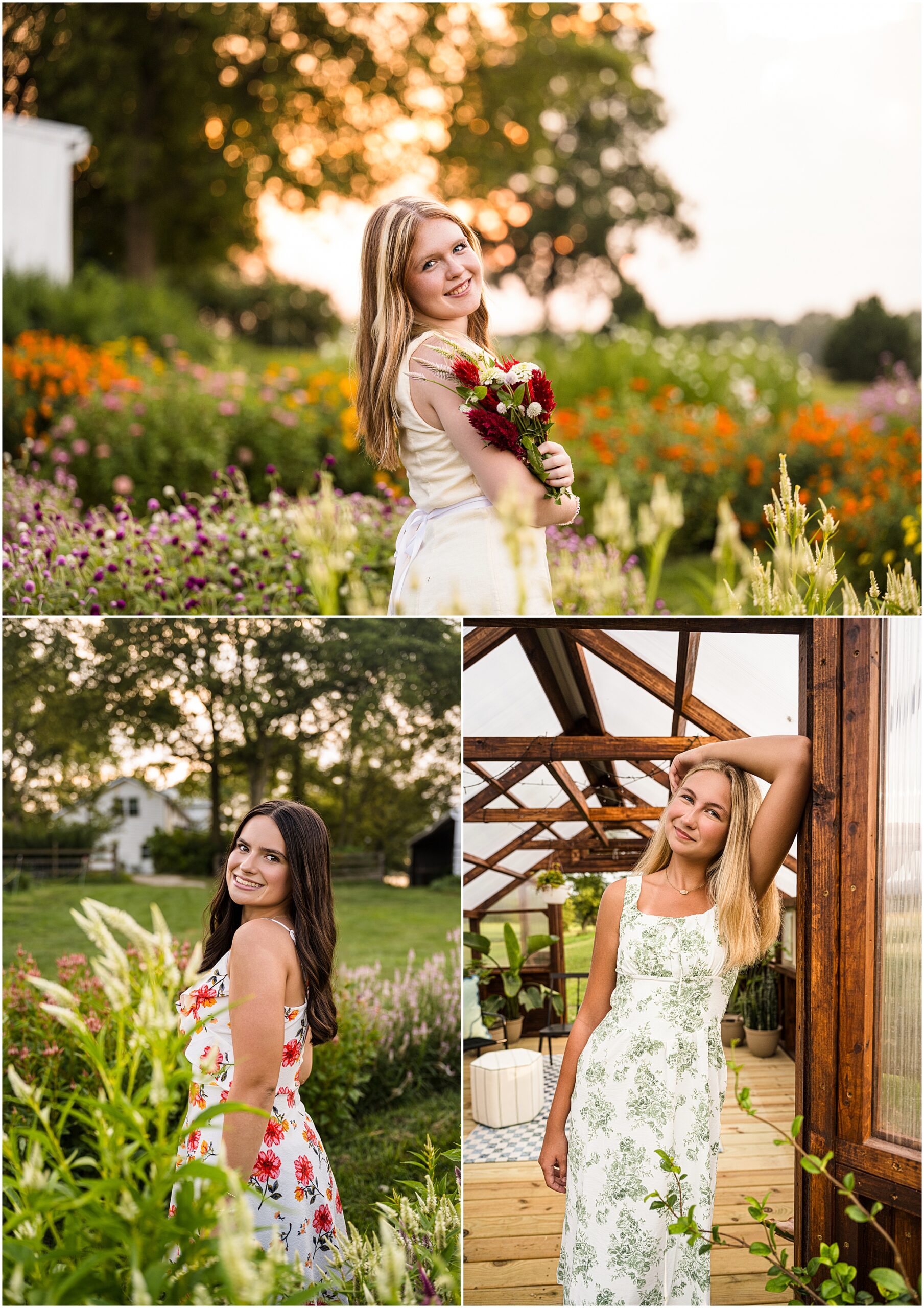 Mod Squad 2026: Proclamation Flowers Shoot – Sarah Jane Photography is a high school senior photographer serving Bourbonnais & Chicagoland.