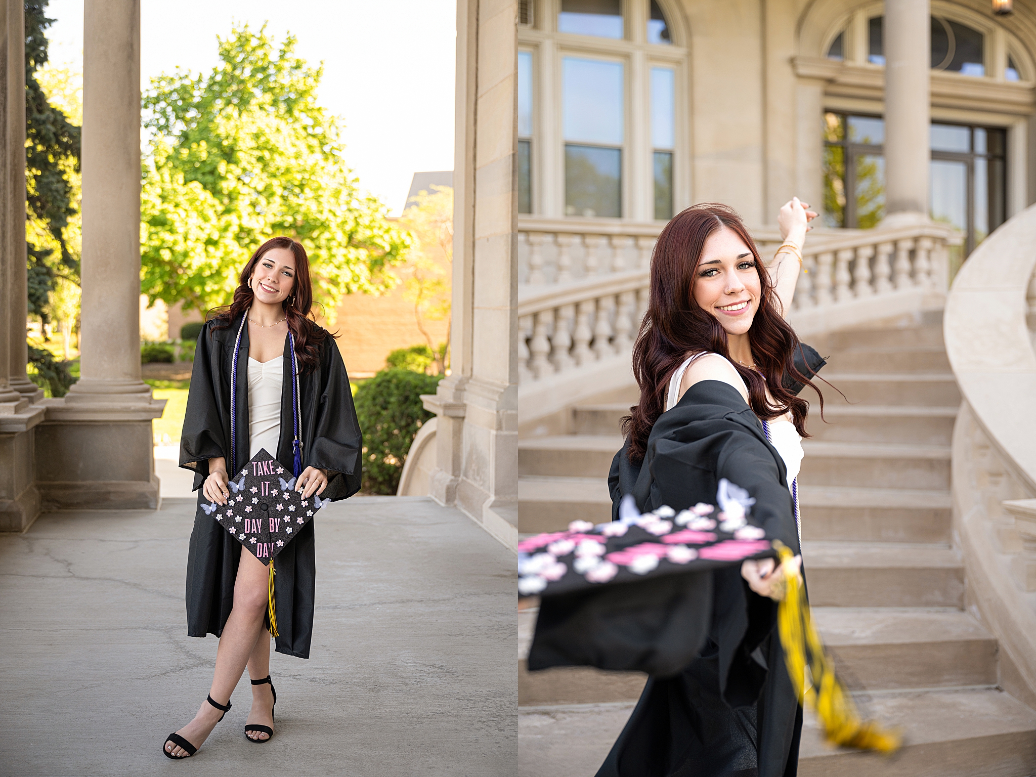 Mod Squad 2026: Capped & Committed Photoshoot – Sarah Jane Photography is a high school senior photographer serving Bourbonnais & Chicagoland.