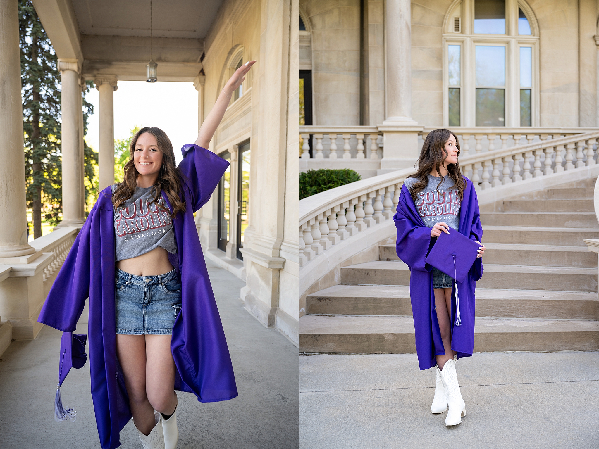 Mod Squad 2026: Capped & Committed Photoshoot – Sarah Jane Photography is a high school senior photographer serving Bourbonnais & Chicagoland.