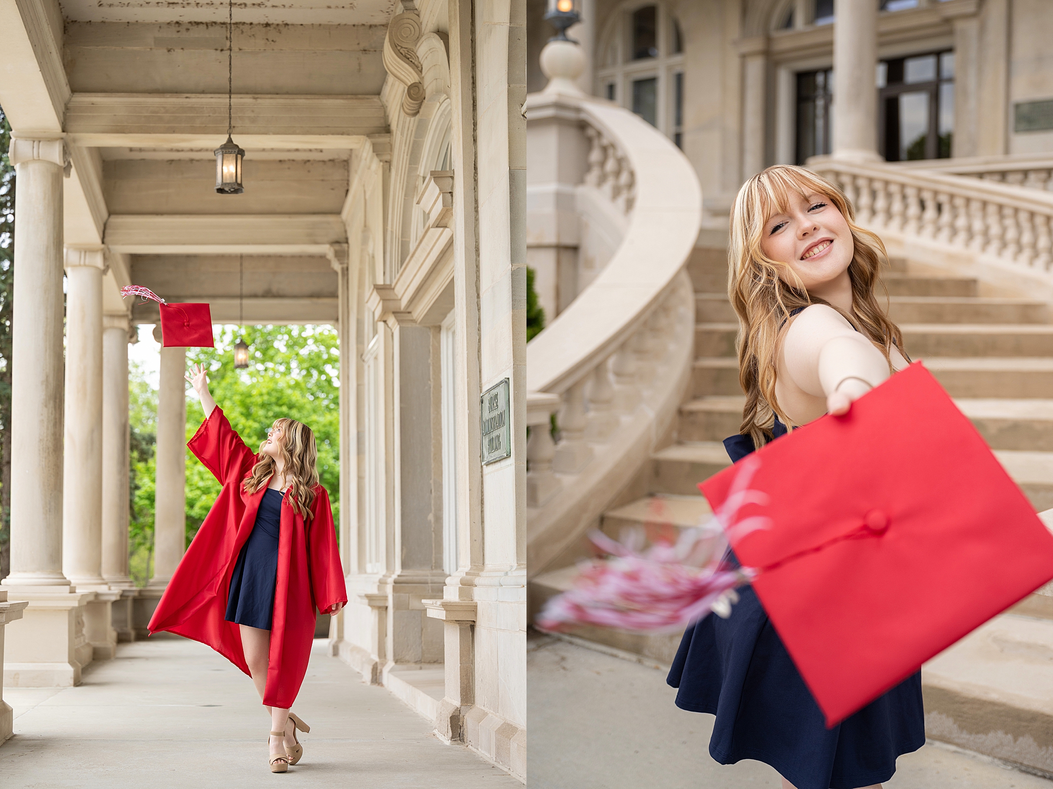 Mod Squad 2026: Capped & Committed Photoshoot – Sarah Jane Photography is a high school senior photographer serving Bourbonnais & Chicagoland.