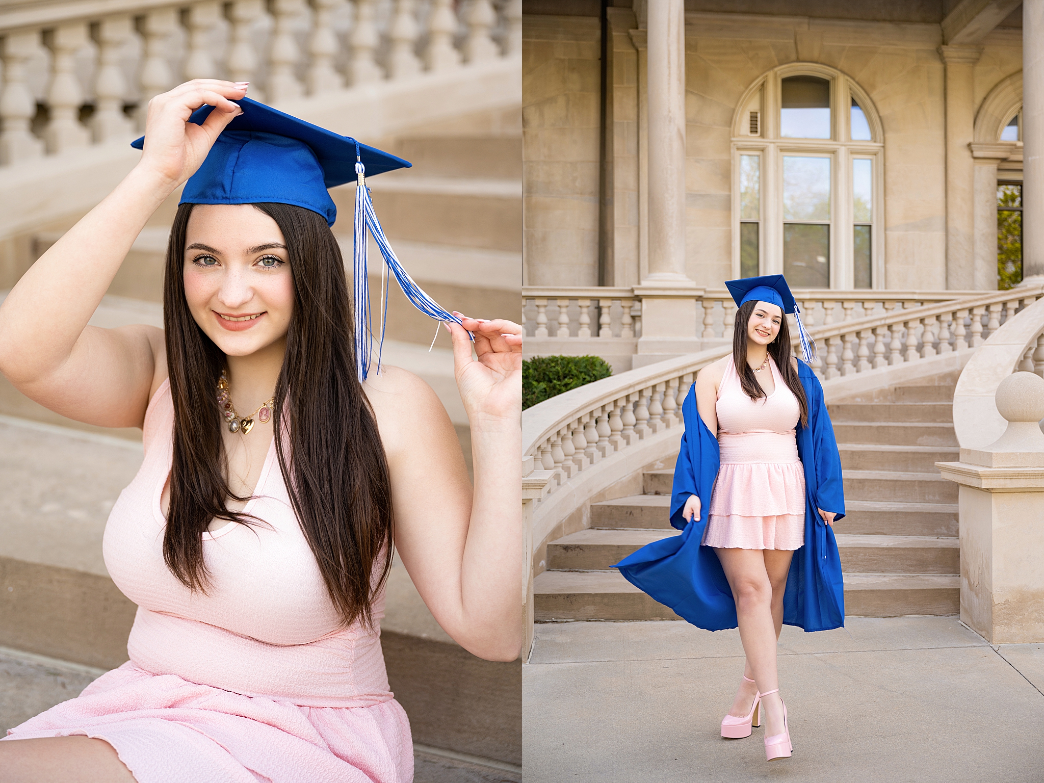 Mod Squad 2026: Capped & Committed Photoshoot – Sarah Jane Photography is a high school senior photographer serving Bourbonnais & Chicagoland.