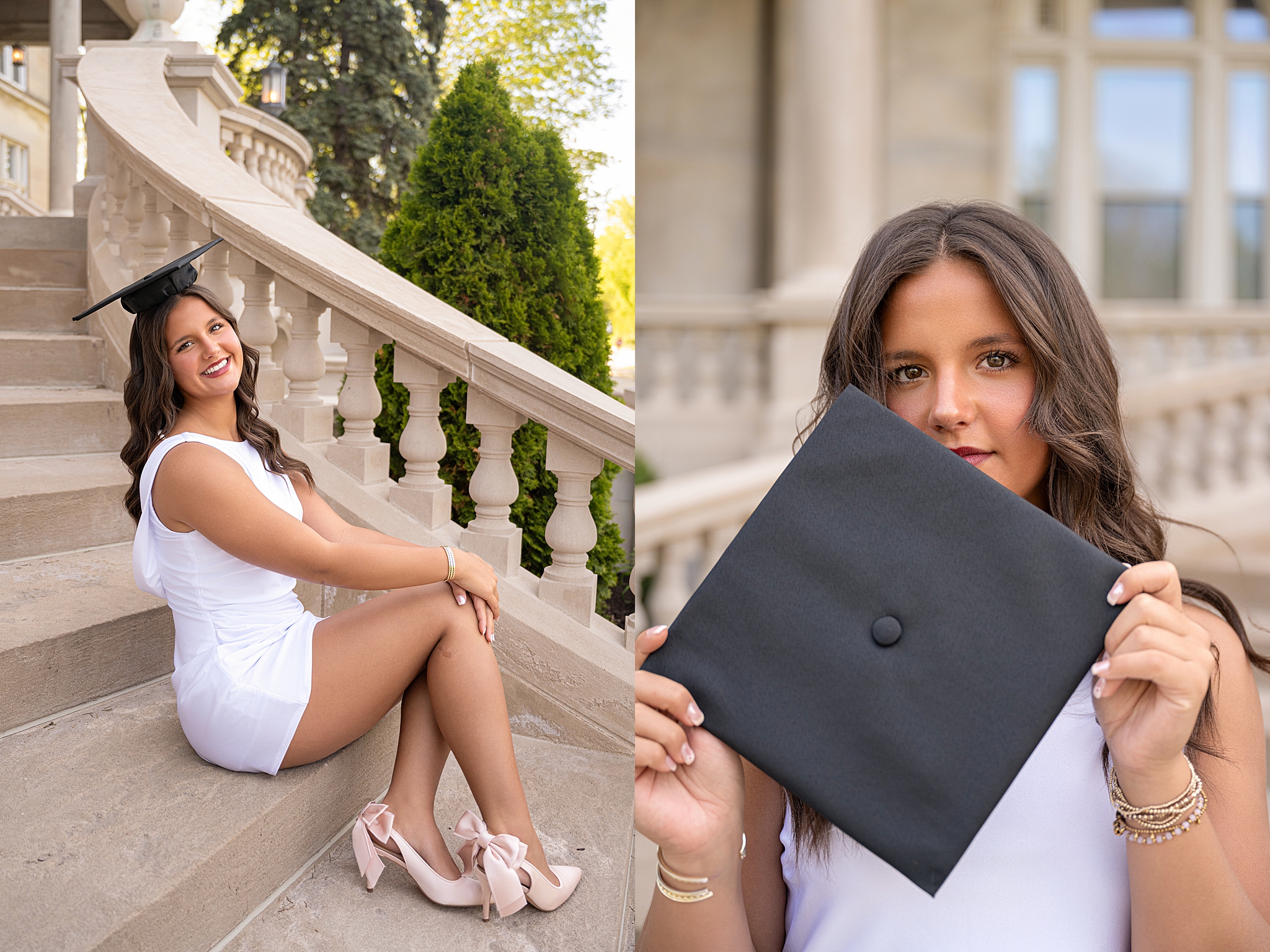Mod Squad 2026: Capped & Committed Photoshoot – Sarah Jane Photography is a high school senior photographer serving Bourbonnais & Chicagoland.