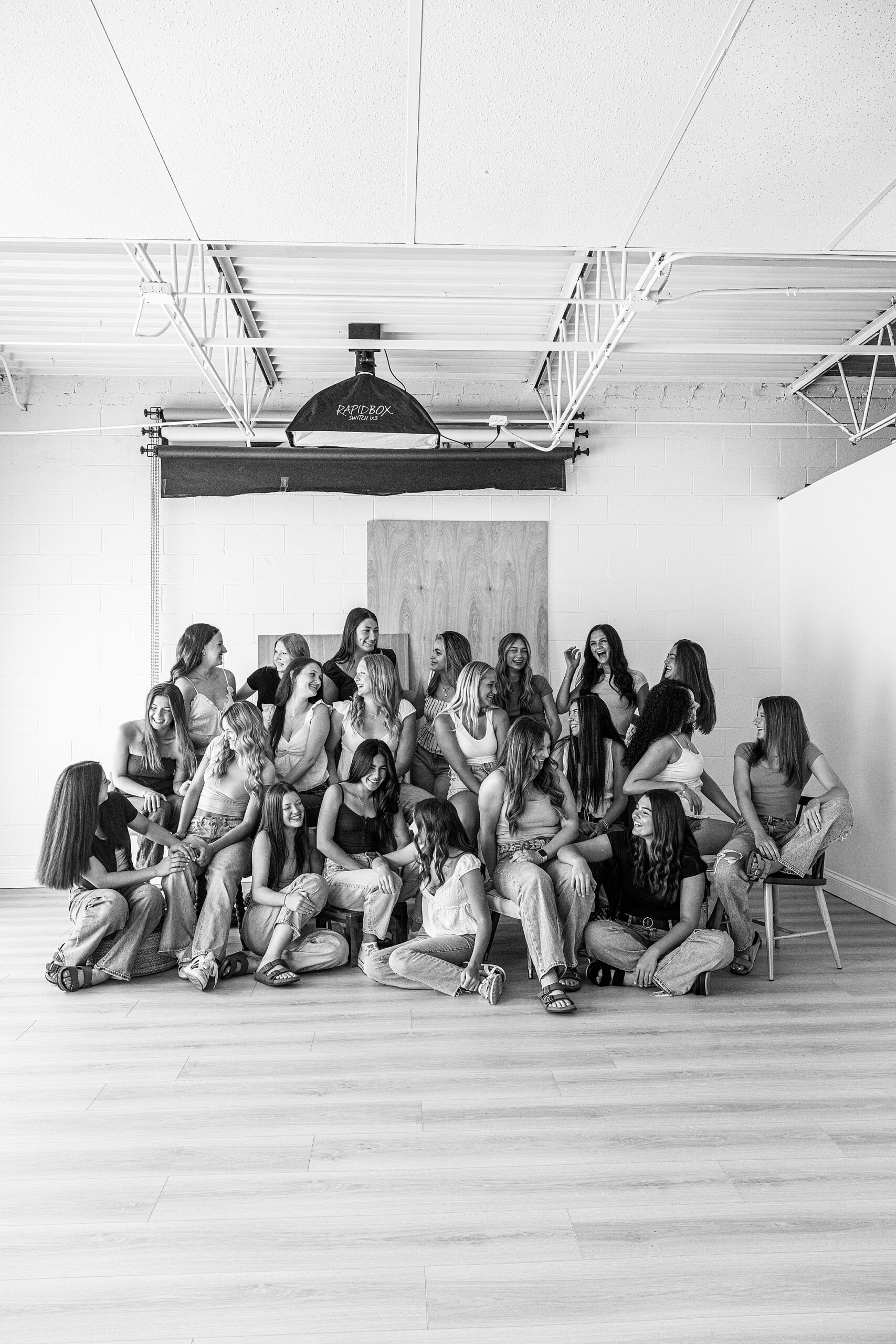 Mod Squad 2027: Film Reel Shoot – Sarah Jane Photography is a high school senior photographer serving Bourbonnais & Chicagoland.