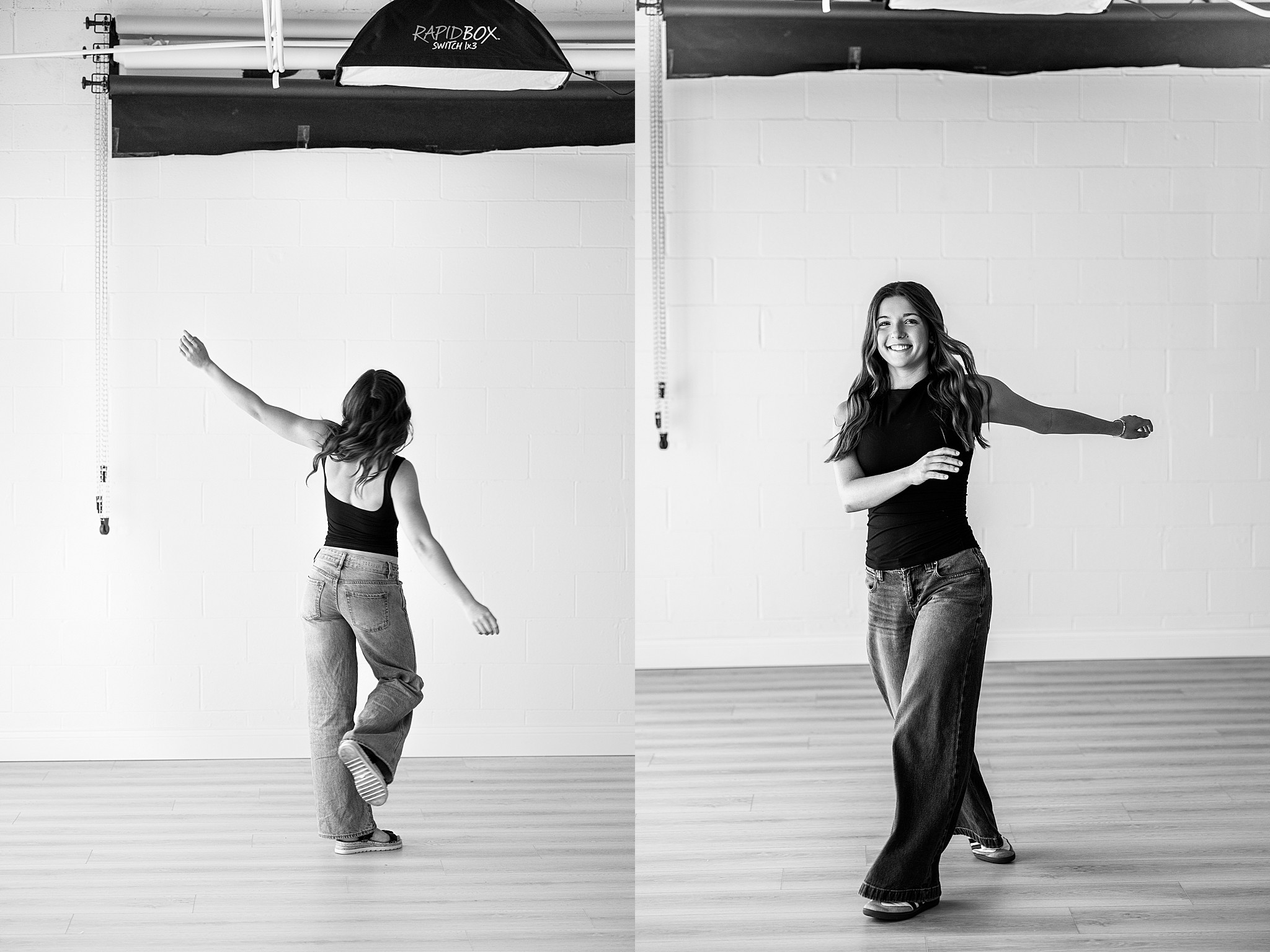 Mod Squad 2027: Film Reel Shoot – Sarah Jane Photography is a high school senior photographer serving Bourbonnais & Chicagoland.