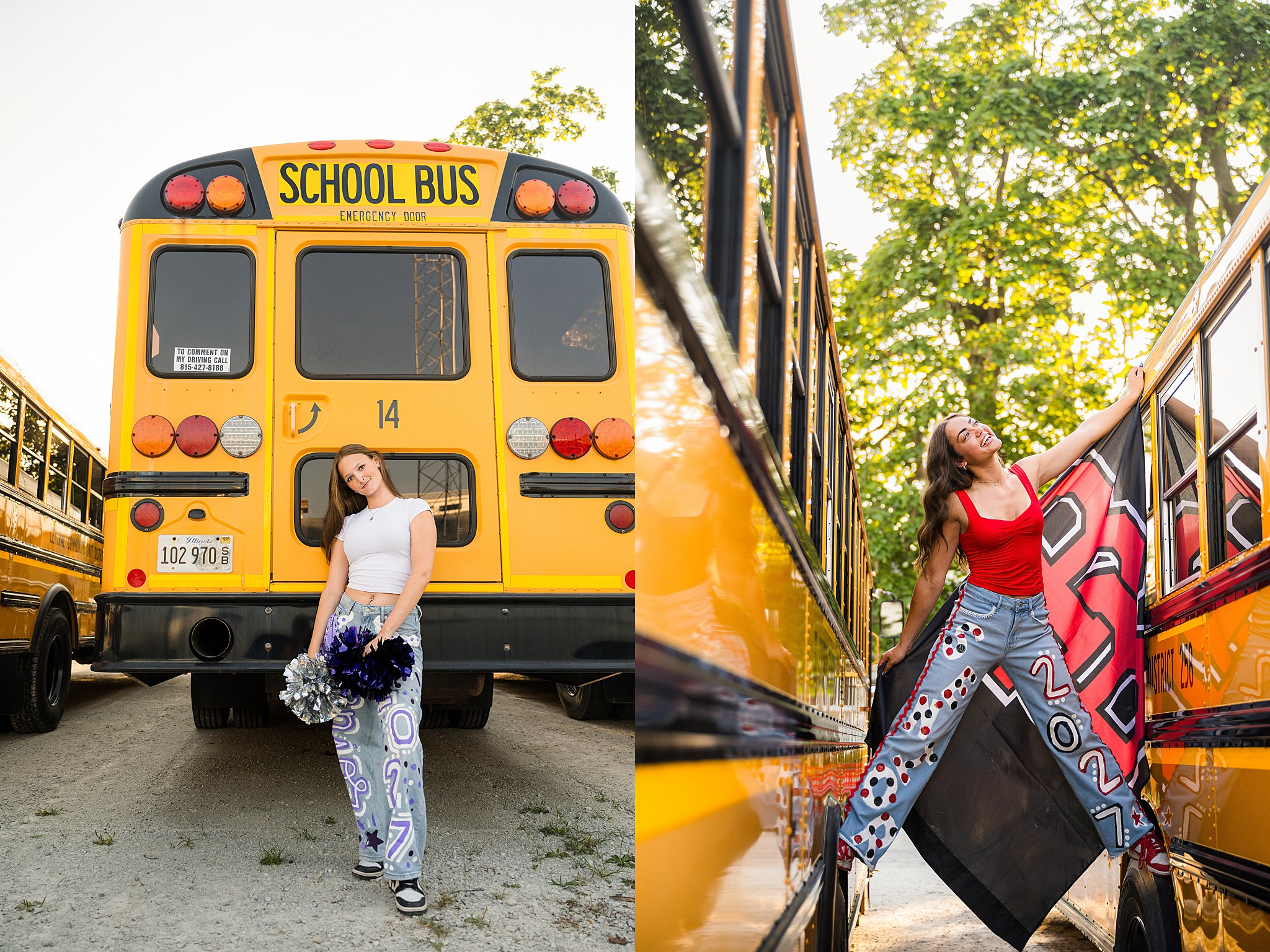 Mod Squad 2027: School Rep Photoshoot – Sarah Jane Photography is a high school senior photographer serving Bourbonnais & Chicagoland.