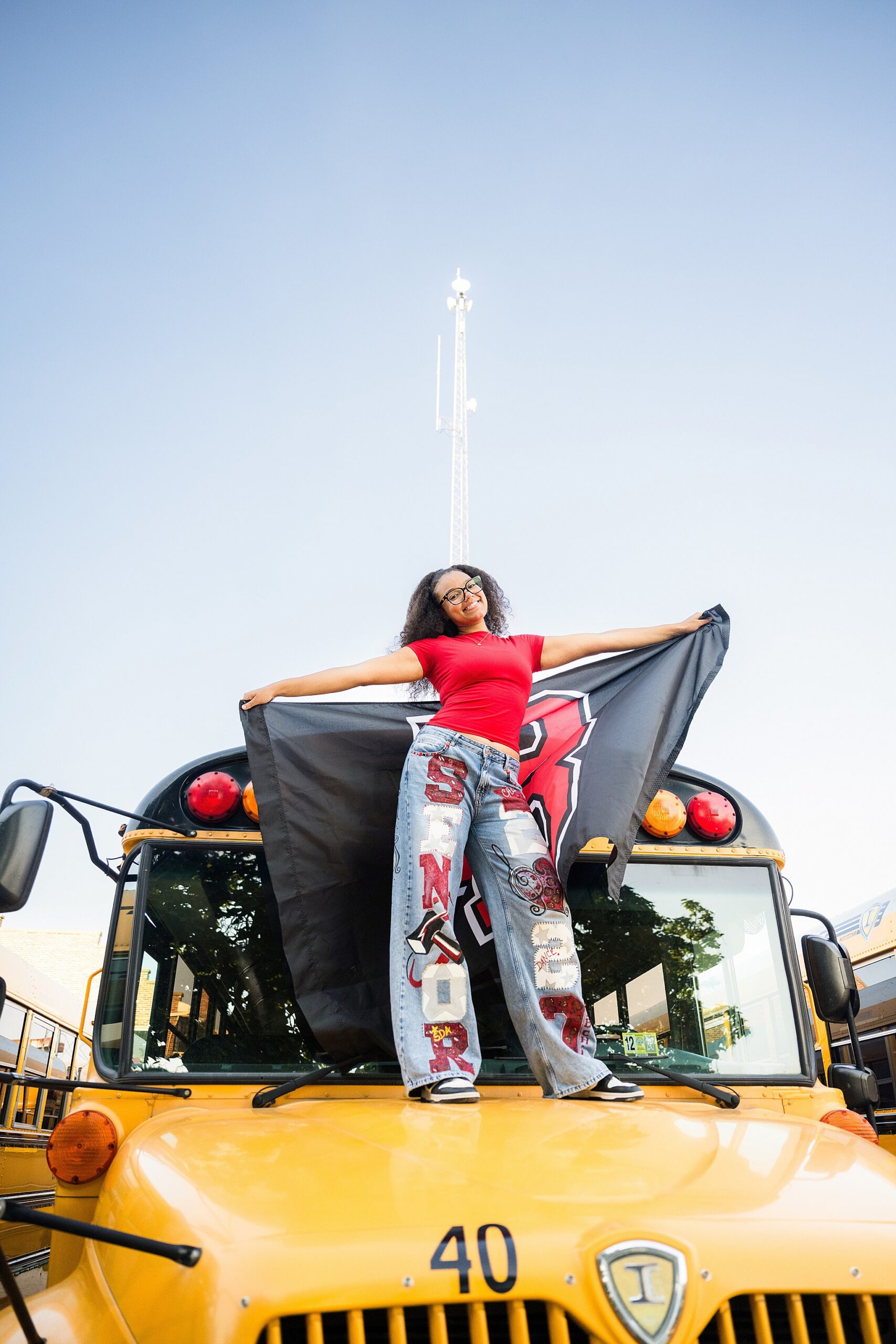 Mod Squad 2027: School Rep Photoshoot – Sarah Jane Photography is a high school senior photographer serving Bourbonnais & Chicagoland.
